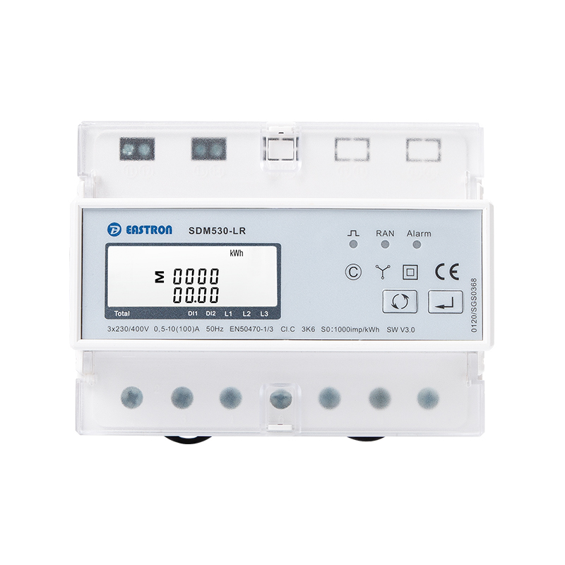 Dreiphasiger Multifunktions-Energiezähler vom Typ LoraWAN mit Fernbedienung