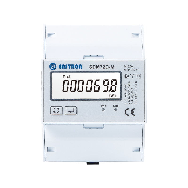 Dreiphasiger MID-Energiezähler mit RS485-Modbus-Din-Schiene