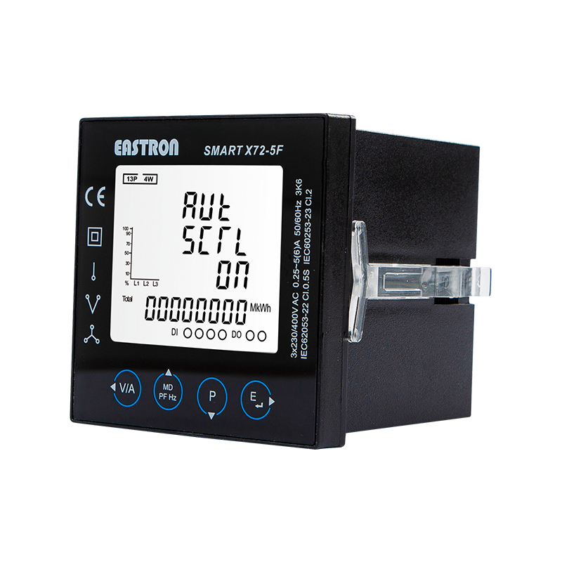 RS485 Modbus 72x72 Panelmontierter Multifunktions-Leistungsanalysator