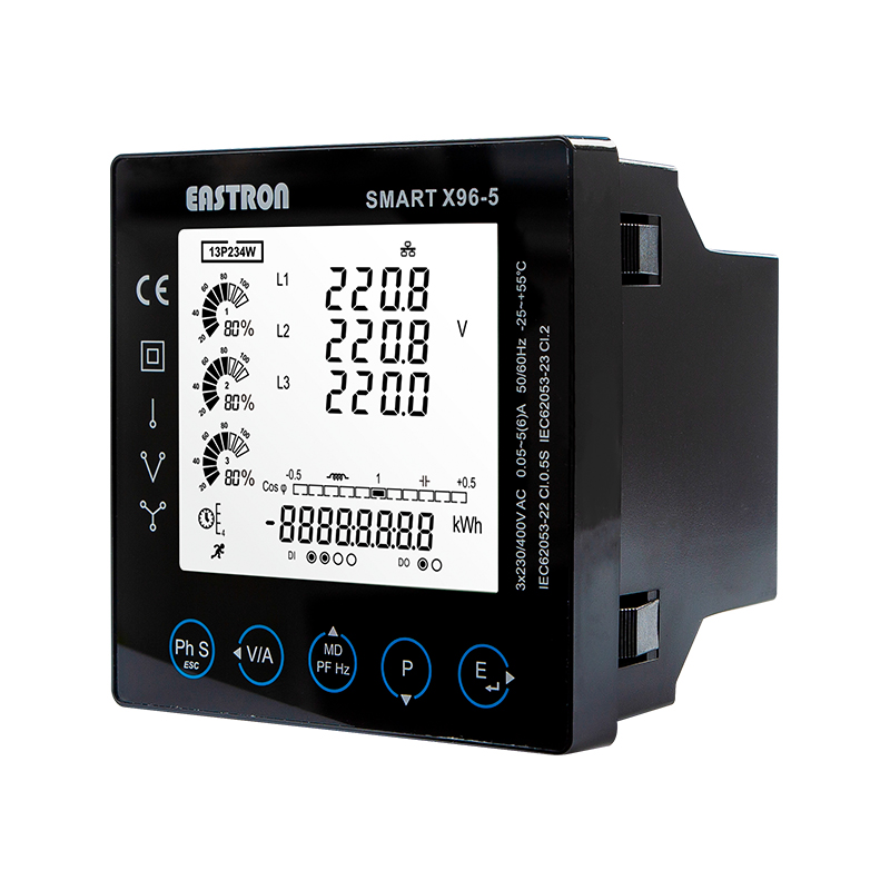 RS485 Modbus 96X96 Panelmontierter Multifunktions-Leistungsanalysator