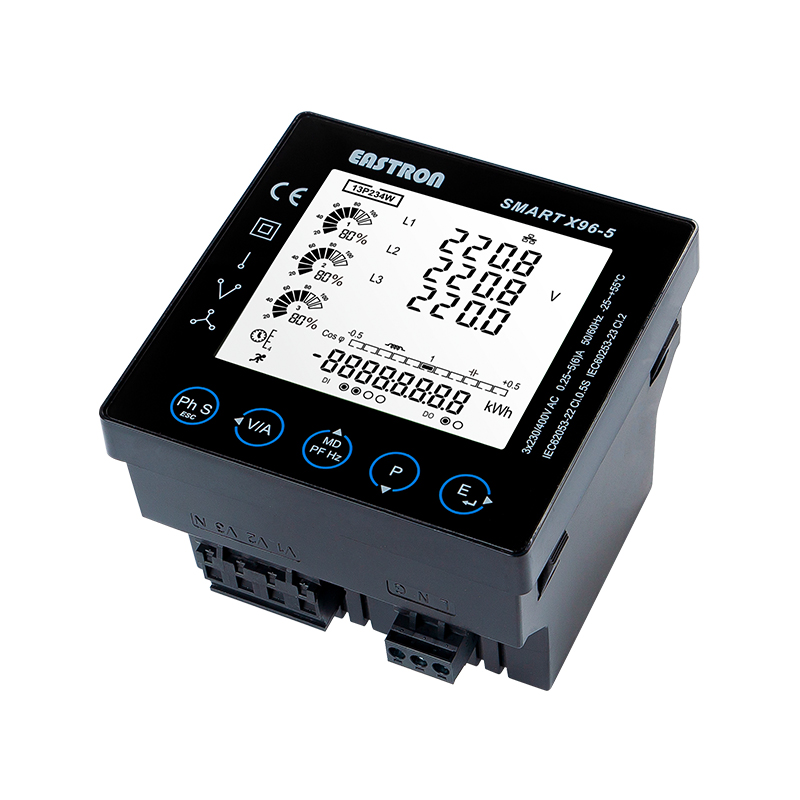 DI/DO RS485 Modbus 96x96 Panelmontierter Multifunktions-Leistungsanalysator