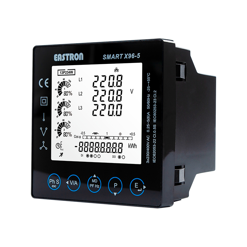 Ethernet-Modbus-Gateway 96x96 Panelmontierter Multifunktions-Leistungsanalysator