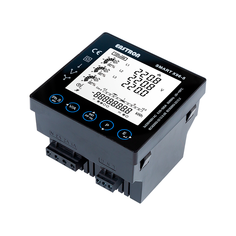 Ethernet Modbus TCP 96X96 Panelmontierter Multifunktions-Leistungsanalysator