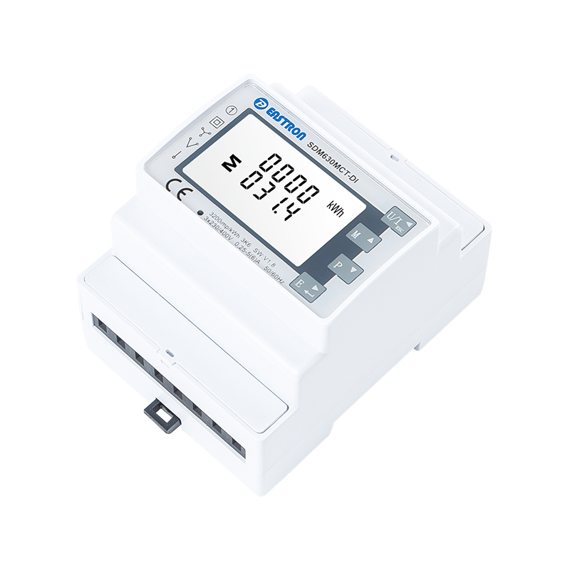 Digitaleingang RS485 Modbus CT-betriebener dreiphasiger Multifunktions-Energiezähler