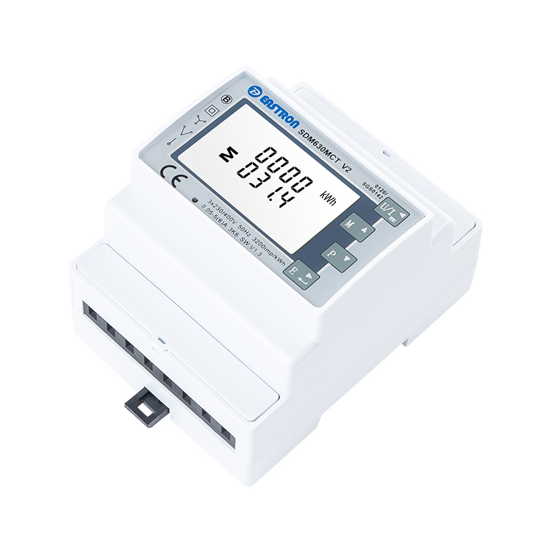 MID/ETL CT-Dreiphasen-Multifunktions-Energiezähler mit DIN-Schiene für die Lademessung von Elektrofahrzeugen