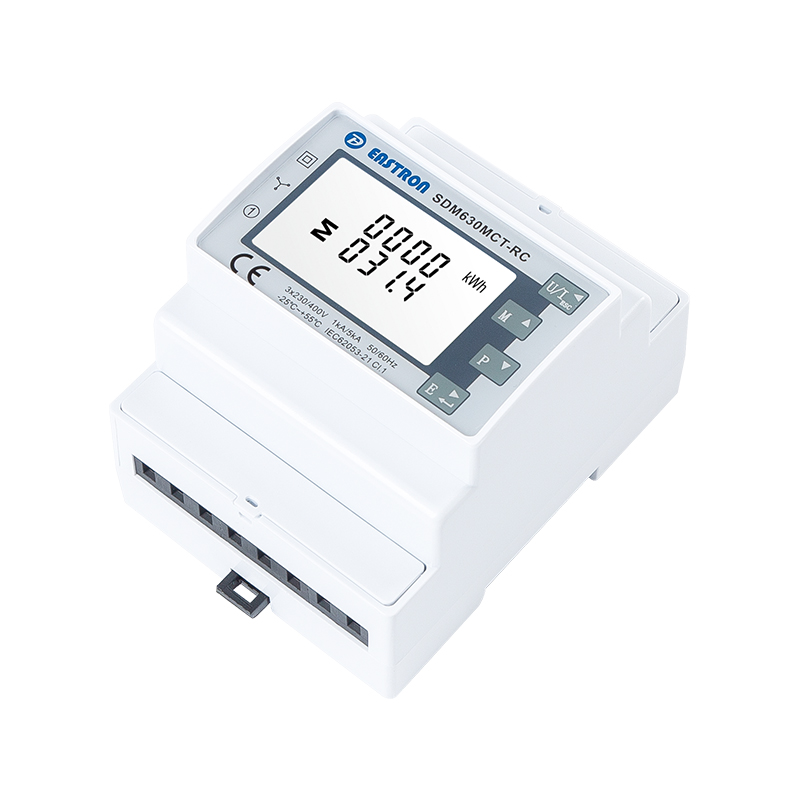 Rogowski Coil Connect RS485 Modbus Din Rail Dreiphasen-Multifunktions-Energiezähler