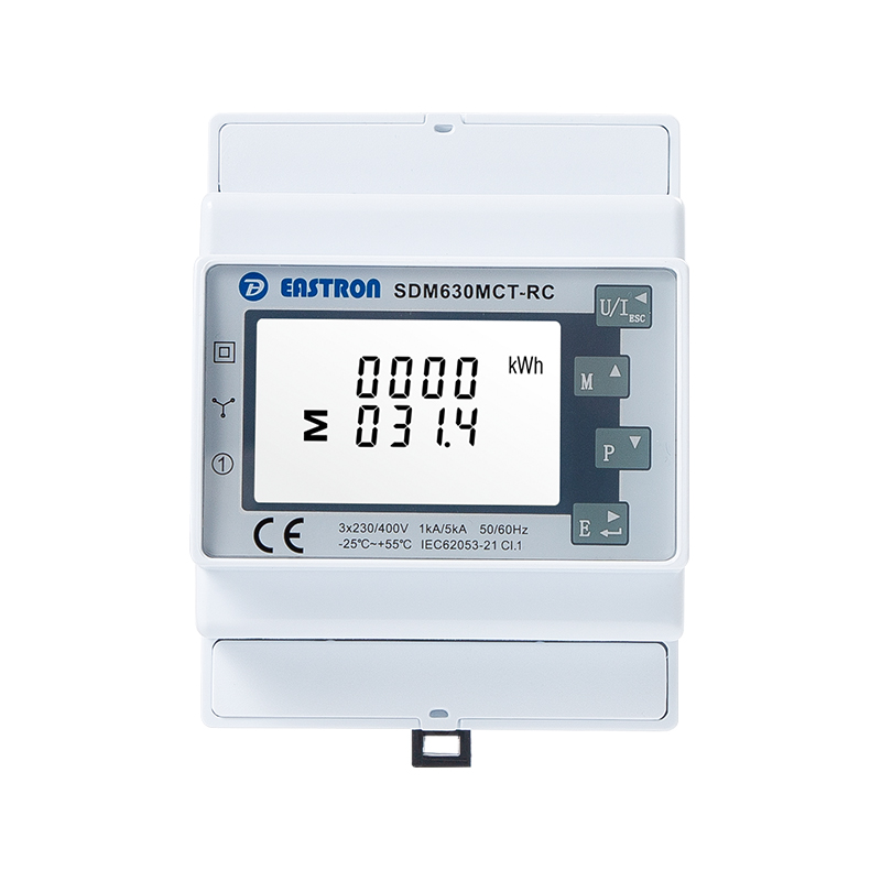 Rogowski Coil Connect RS485 Modbus Din Rail Dreiphasen-Multifunktions-Energiezähler