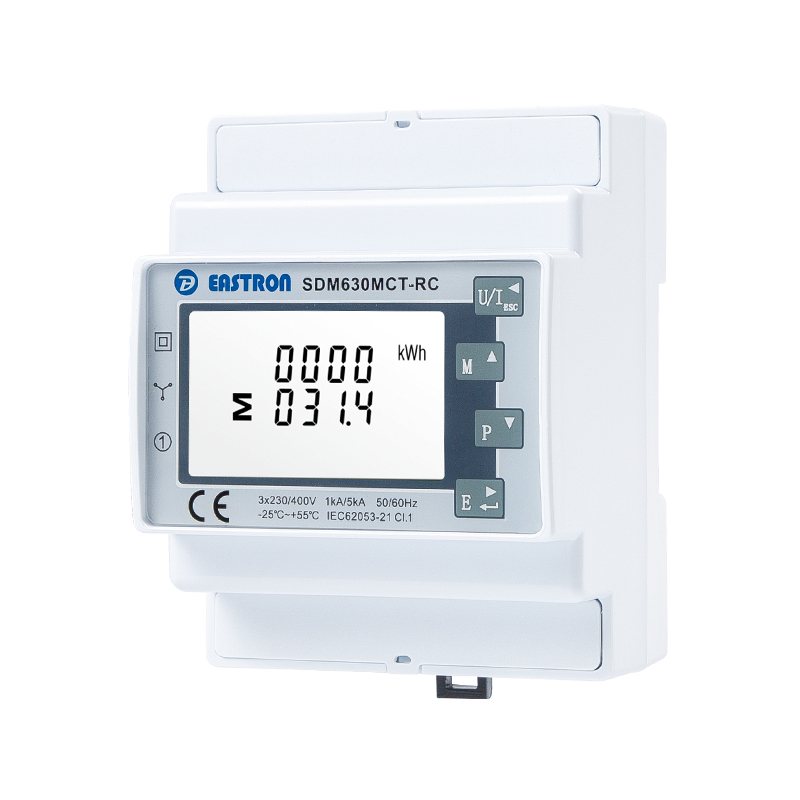 Rogowski Coil Connect RS485 Modbus Din Rail Dreiphasen-Multifunktions-Energiezähler