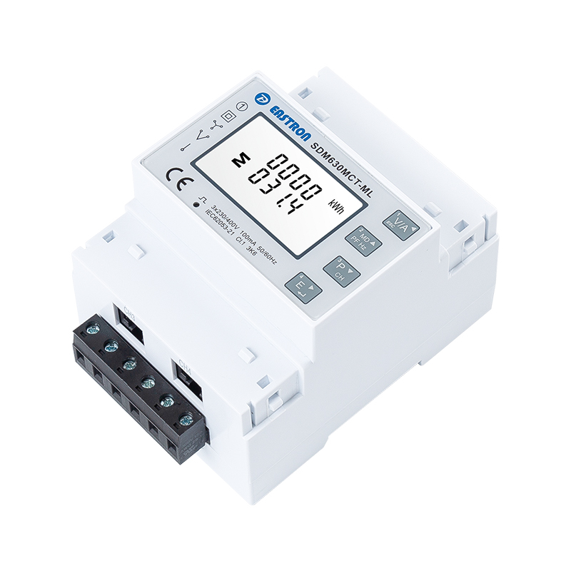 Quad Load RS485 Modbus DIN-Schiene Dreiphasen-Multifunktions-Energiezähler