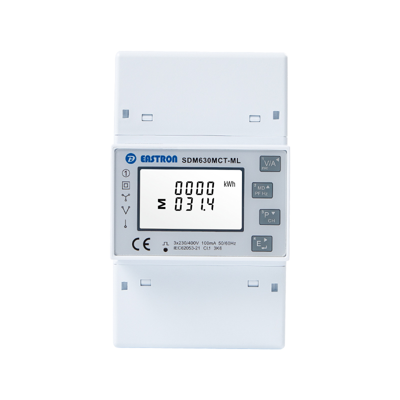 Quad Load RS485 Modbus DIN-Schiene Dreiphasen-Multifunktions-Energiezähler