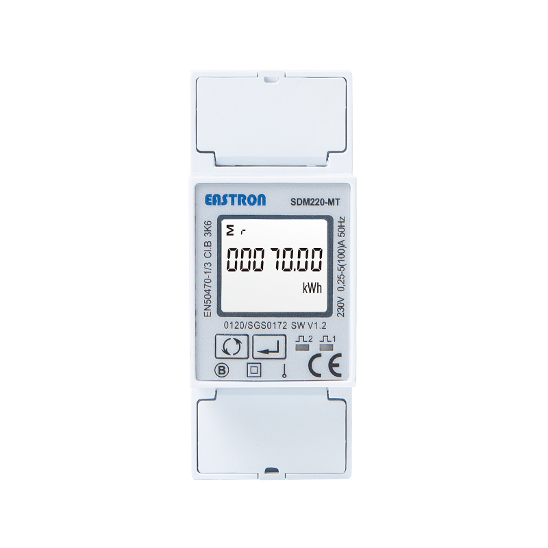 Mehrtarif-RS485-Modbus-100-A-DIN-Schienen-Einphasen-MID-Energiezähler 