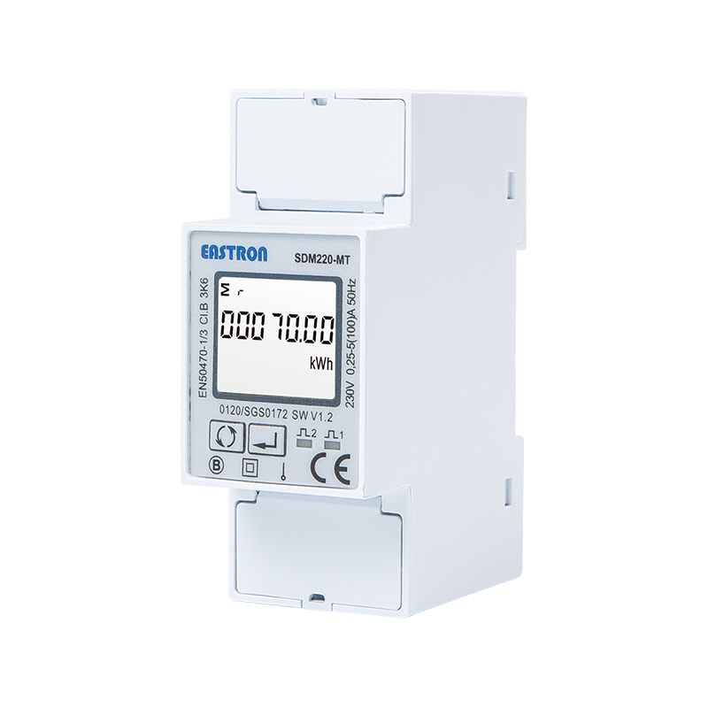 Mehrtarif-RS485-Modbus-Din-Rail-Einphasen-Multifunktions-Energiezähler