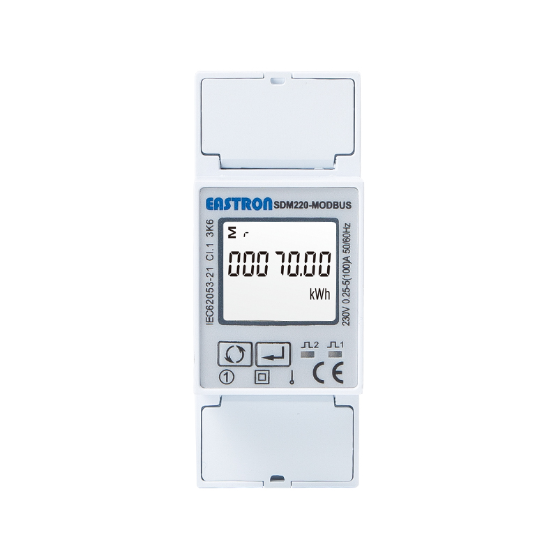 RS485 2 Module 100A Einphasiger Multifunktions-Energiezähler