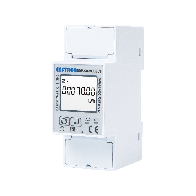 RS485 2 Module 100A Einphasiger Multifunktions-Energiezähler