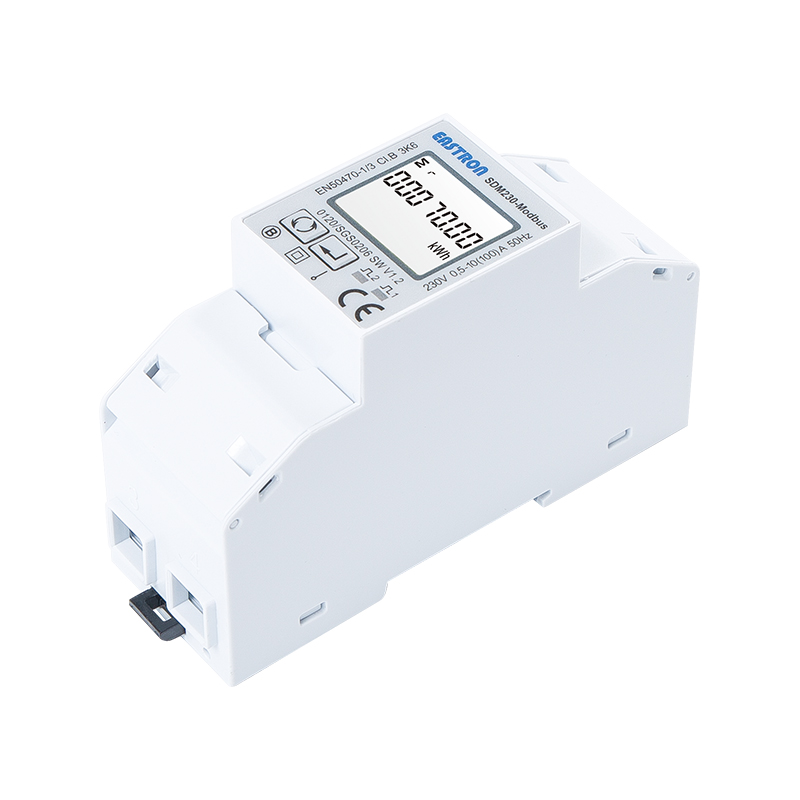 RS485 Modbus/DLT645 100A DIN-Schiene Einphasen-MID-Energiezähler 