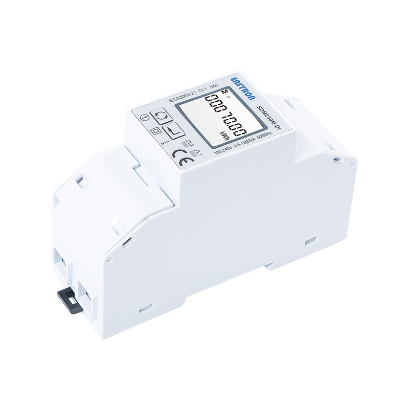 Digitaler Eingang RS485 Modbus Din Rail Einphasiger Multifunktions-Energiezähler