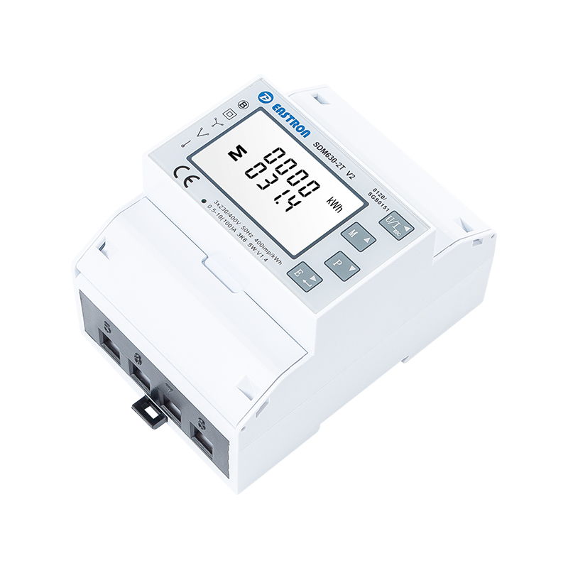 Dreiphasiger MID-Energiezähler mit zwei Tarifen, RS485-Modbus-Din-Schiene