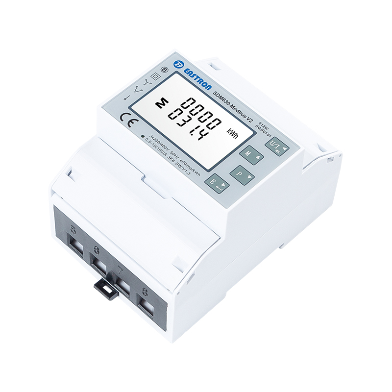 RS485 Modbus 100A DIN-Schiene Dreiphasen-MID-Energiezähler