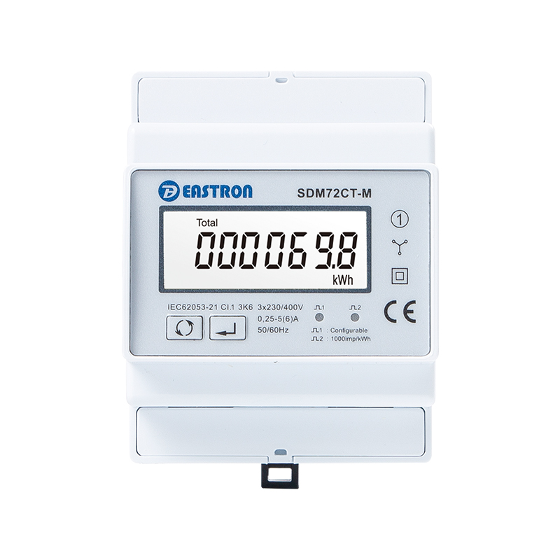 RS485 Modbus CT Typ DIN-Schiene Dreiphasen-Multifunktions-Energiezähler