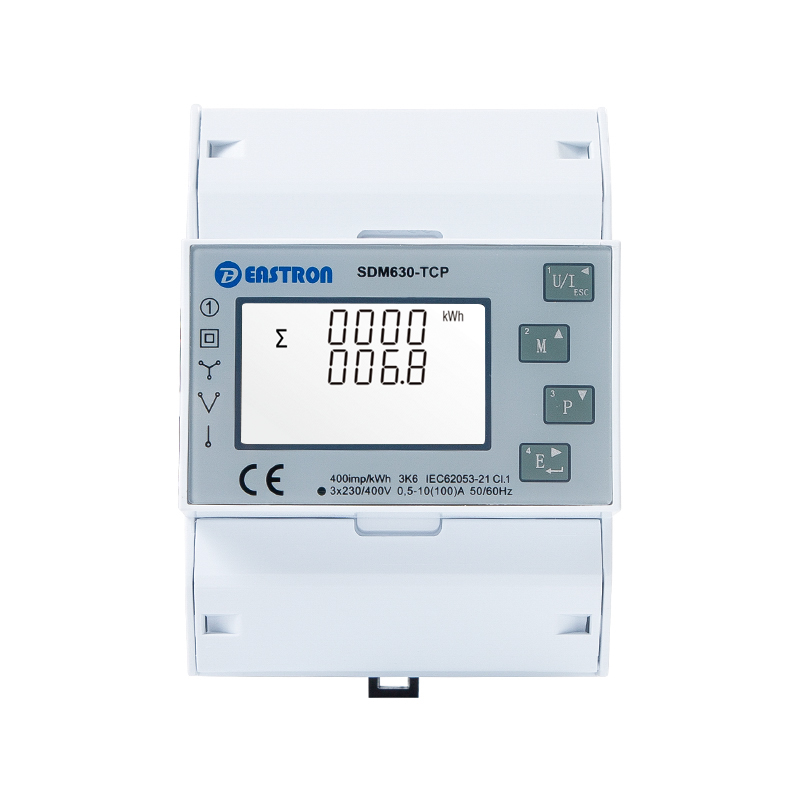 Modbus TCP DIN-Schiene Dreiphasen-Multifunktions-Energiezähler