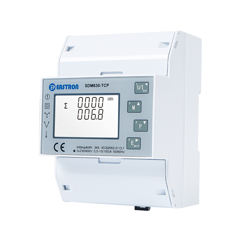 Dreiphasiger Ethernet-Modbus-TCP-Energiezähler vom Direkttyp für die Messung im Rechenzentrum