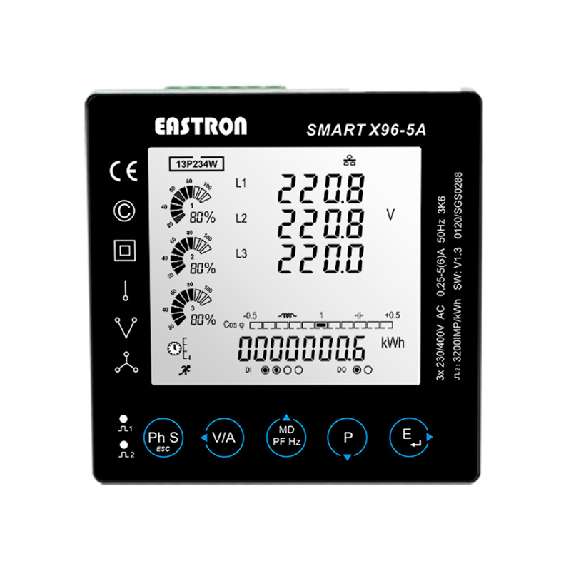 RS485-Modbus-Panel-montierter Multifunktions-Leistungsanalysator