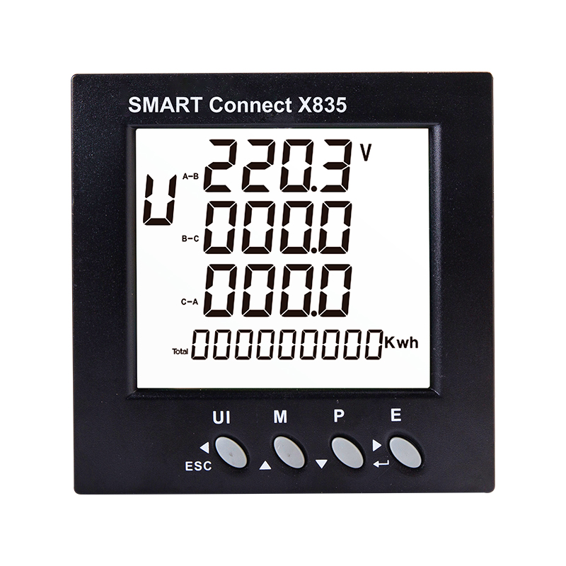 RS485 Modbus Panel Typ 96x96x50 Multifunktions-Leistungsanalysator