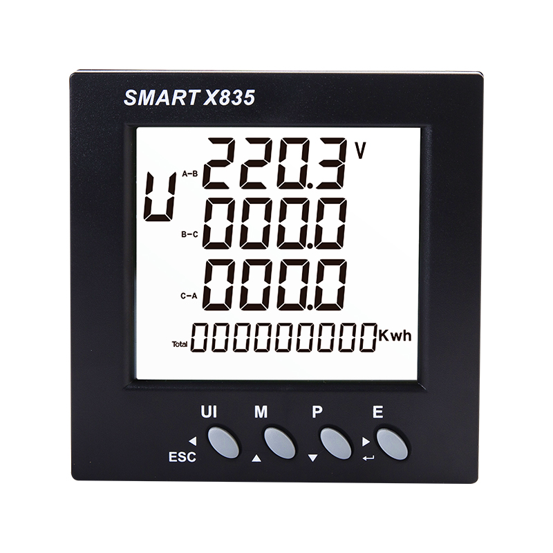 RS485 Modbus Panel Typ 96x96 Multifunktions-Leistungsanalysator