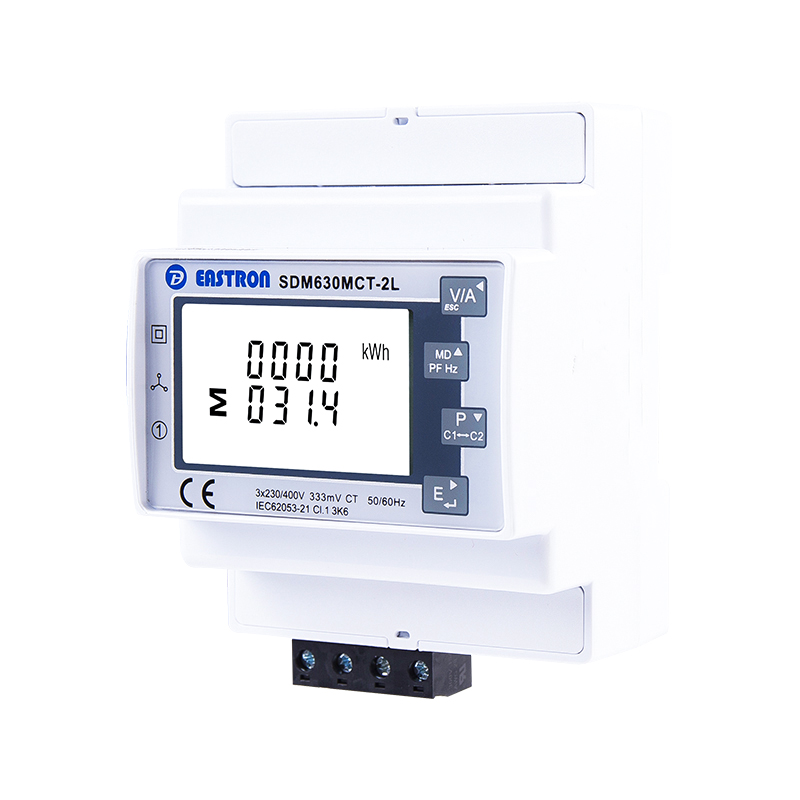 Dual Load RS485 Modbus DIN-Schiene Dreiphasen-Multifunktions-Energiezähler