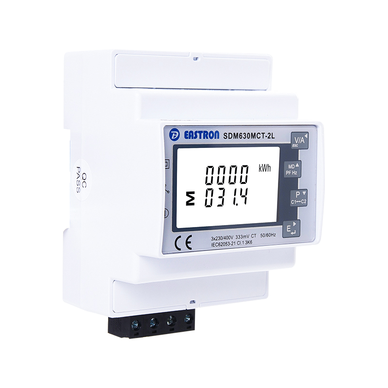 Dual Load RS485 Modbus DIN-Schiene Dreiphasen-Multifunktions-Energiezähler