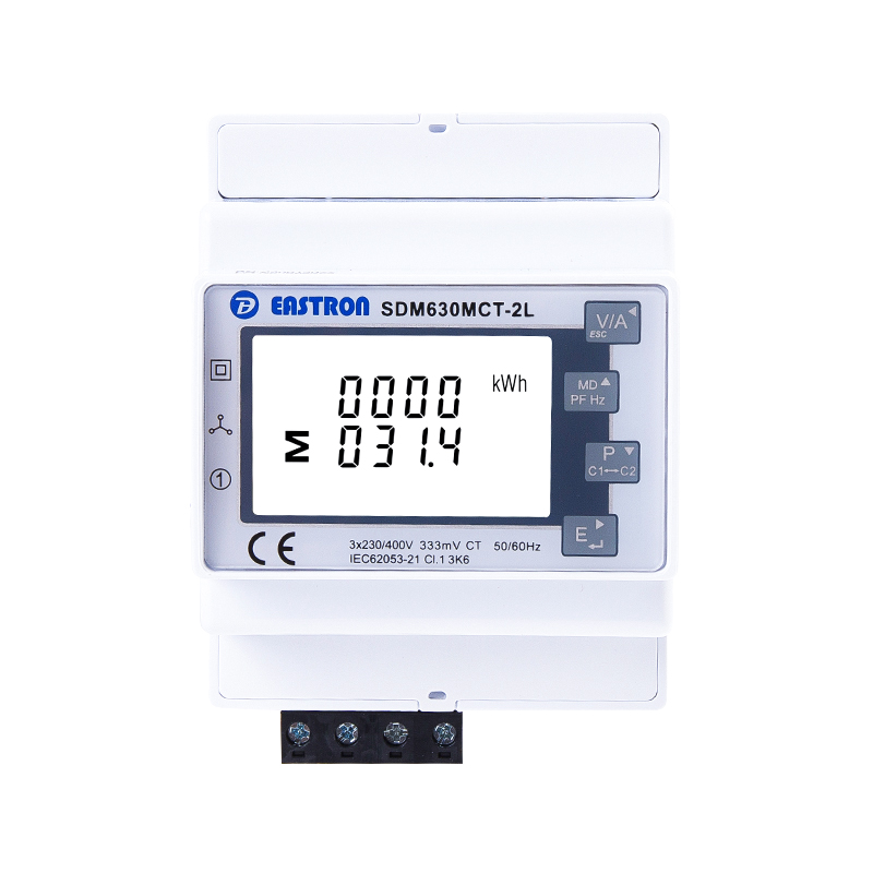 Dual Load RS485 Modbus DIN-Schiene Dreiphasen-Multifunktions-Energiezähler