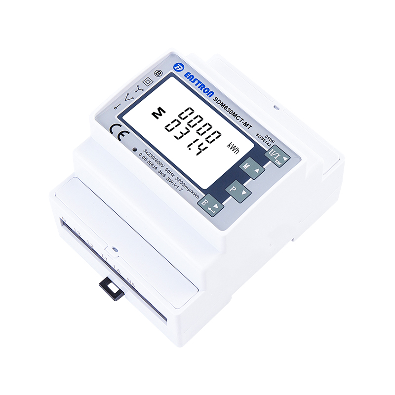 Mehrtarif-RS485-Modbus-CT-Typ-DIN-Schienen-Dreiphasen-Multifunktions-Energiezähler