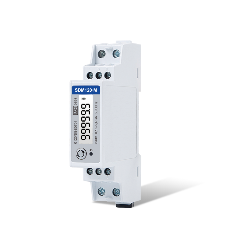 RS485 Modbus/DLT645 DIN-Schiene Einphasen-Multifunktions-Energiezähler