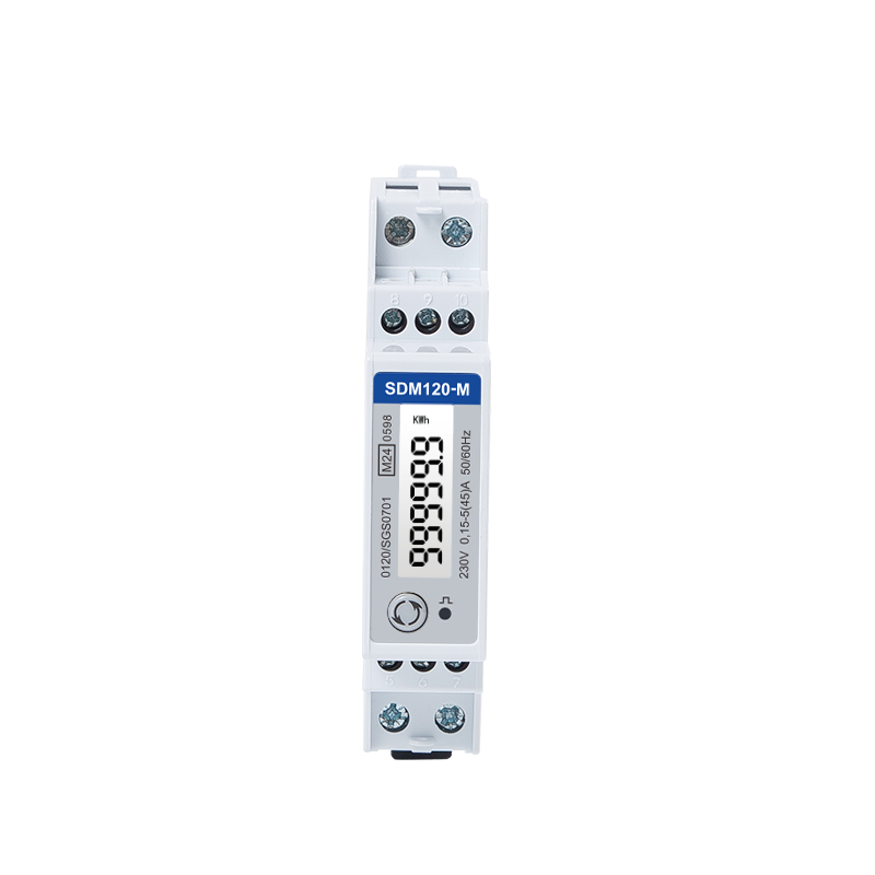 RS485 Modbus/DLT645 DIN-Schiene Einphasen-Multifunktions-Energiezähler