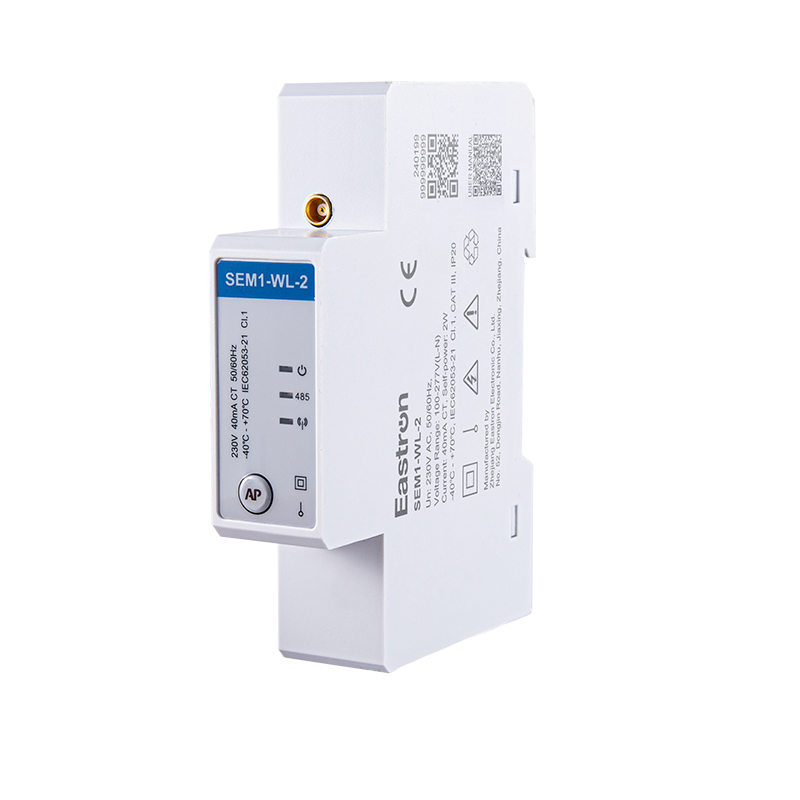 CT-Typ WiFi & RS485 Einphase-Multifunktionsenergie-Energiemeter