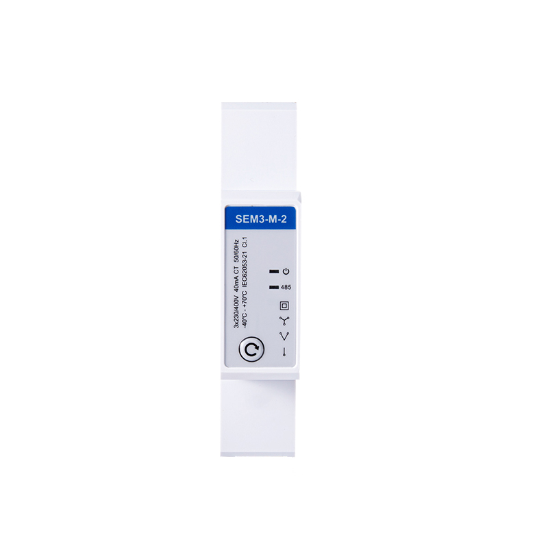 DIN-Schienentyp RS485 Modbus drei Phasen-Mulit-Funktionen Energiemessgerät mit CT-Verbindung