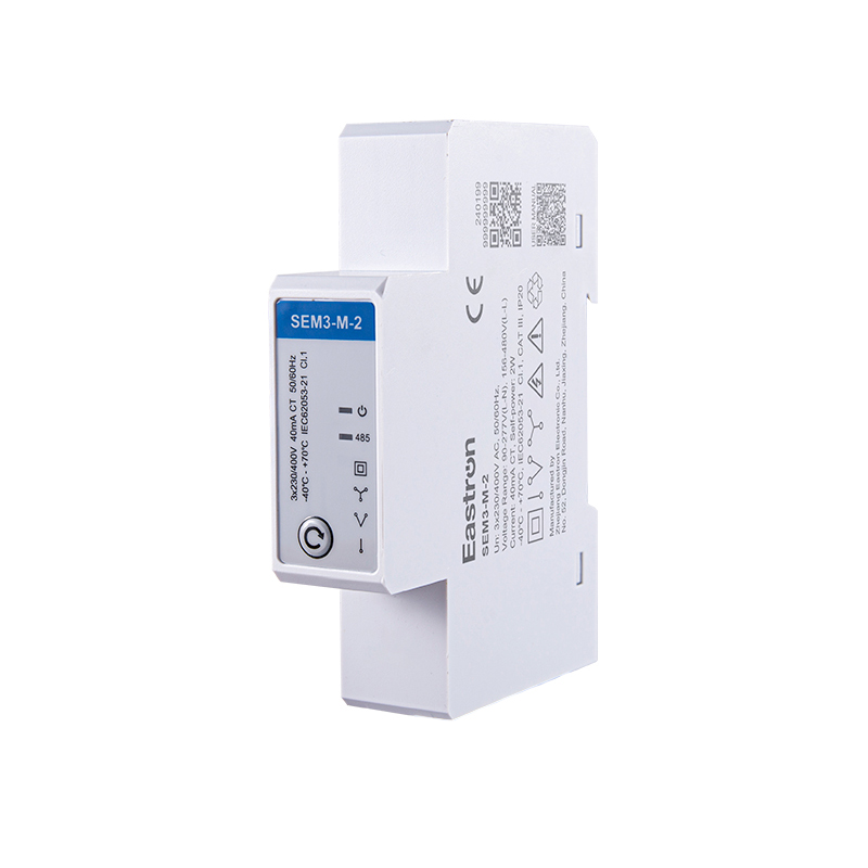 DIN-Schienentyp RS485 Modbus drei Phasen-Mulit-Funktionen Energiemessgerät mit CT-Verbindung