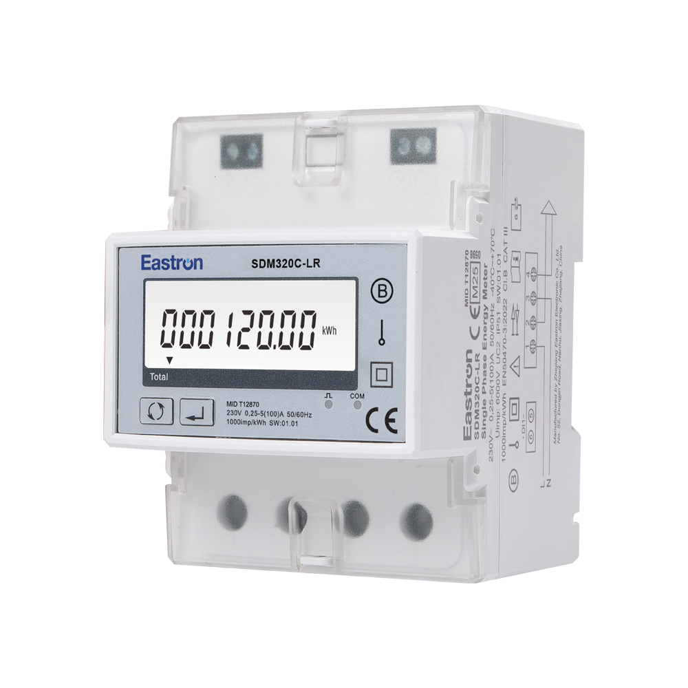 Lorawan Fernbedienung Einphase-Multifunktionenergie-Energiemeter für IoT-Lösungen