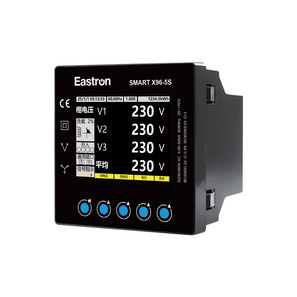 RS485 Modbus Klasse 0.5S Panelmontierter Multifunktions-Leistungsanalysator