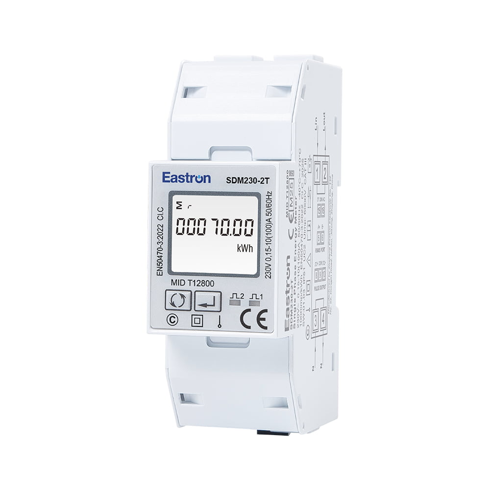 Dual-Tarif-RS485-Modbus-Din-Rail-Multifunktions-Einphasen-ETL-Energiezähler