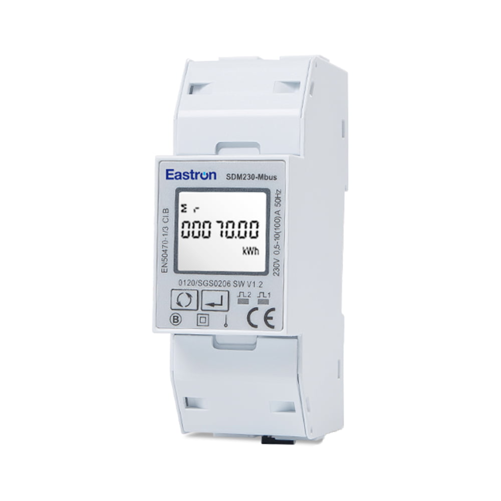 Mbus Din Rail Multifunktionaler einphasiger ETL-Energiezähler