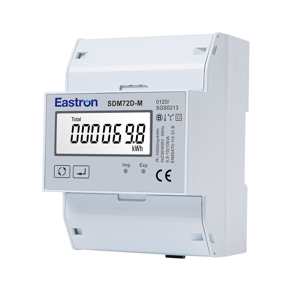 MID Din Rail Three Phase Multi-function EV Meter for EV Charging Metering