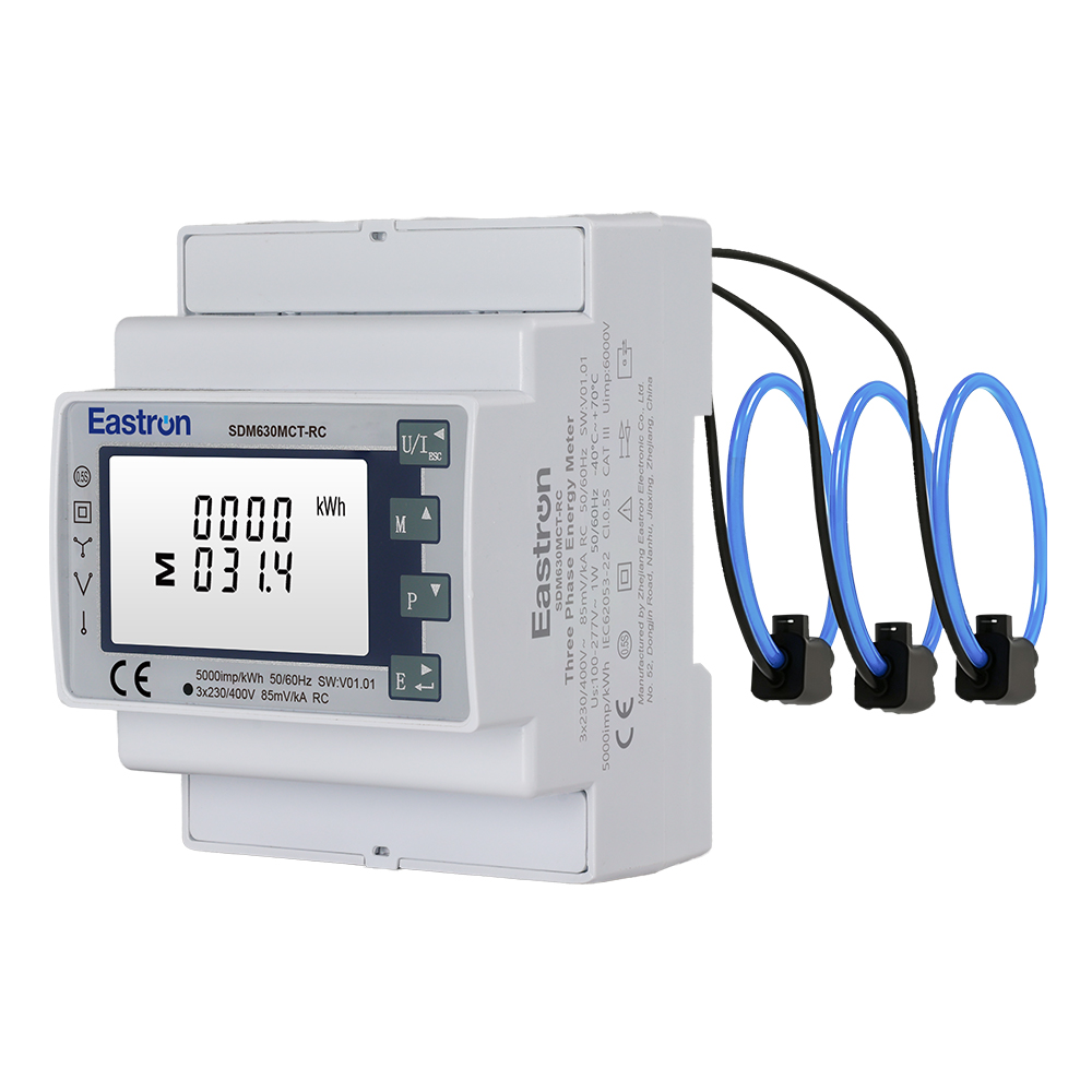 MID-zertifizierter Rogowski Coil Connect RS485 Dreiphasen-Multifunktions-Energiezähler